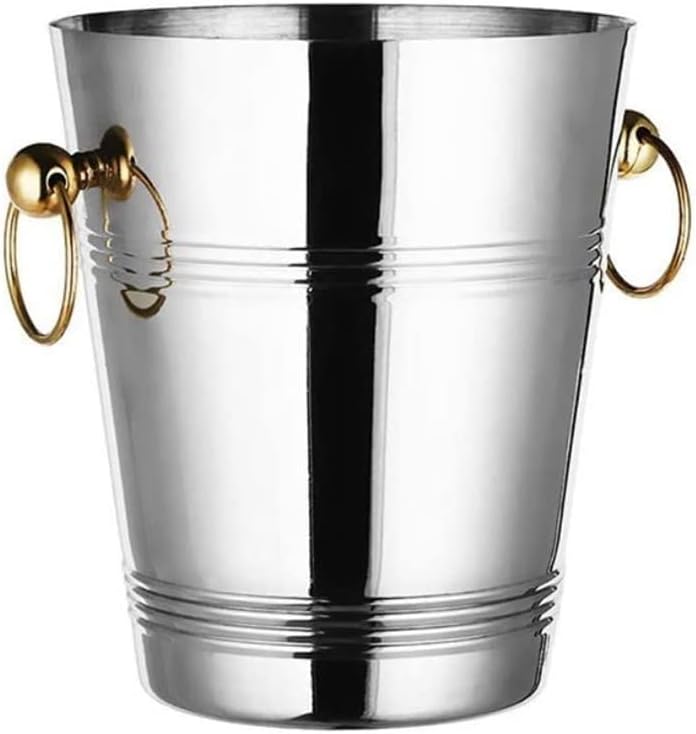 L2810-555 フランスアンティーク ガラスバケツ フルーツ バスケット